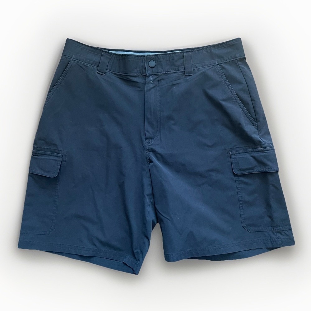 Orvis Tech Shorts Mens 36 Black Cargo Polyester Outdoors Hiking Fishing Nature